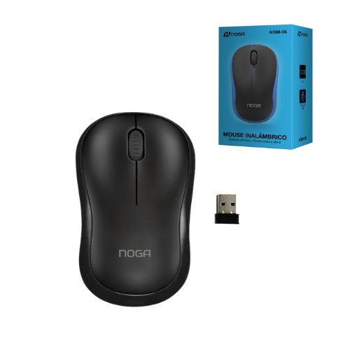 MOUSE NOGA INALAMBRICO 800 DPI 2.4GHZ