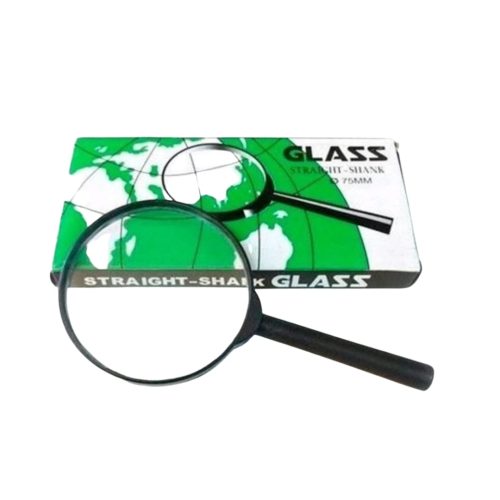 LUPA DE MANO 3X DIAMETRO 75MM