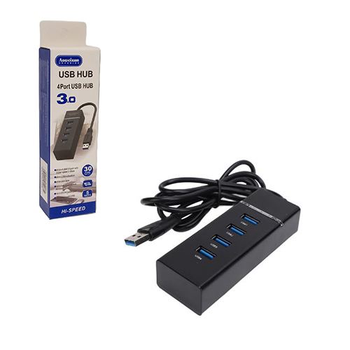 HUB USB 4 PUERTOS USB 3.0 RAPIDO