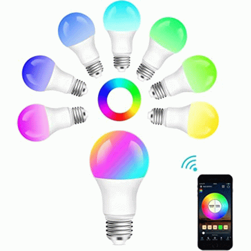 LAMPARA FOCO LED SMART WIRELLES WHITE Y RGB