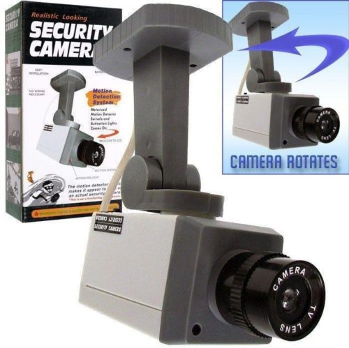 CAMARA DE SEGURIDAD FALSA / DISEÑO REALISTA / FALSO SISTEMA/ FAKE CAMERA