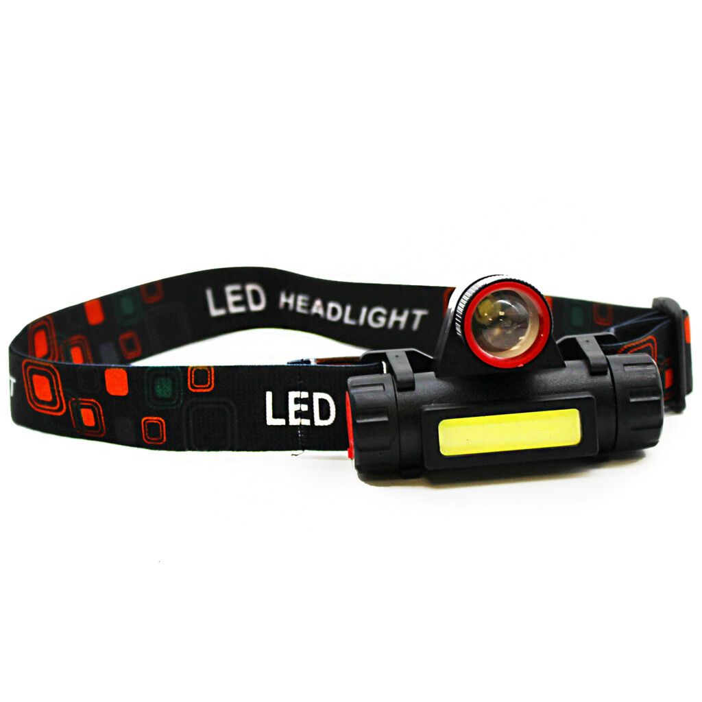 Linterna Minero RECARGABLE Led Cabeza Vincha Varios Modos