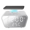 RELOJ DESPERTADOR SUONO DISPLAY LED ALARMA TEMPERATURA CARGA INALAMBRICA - Image 2