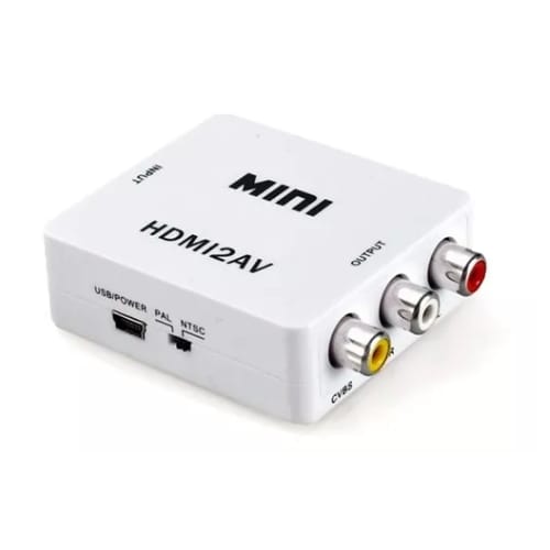 CONVERSOR HDMI HEMBRA ENTRADA HDTV2AV A 3 RCA HEMBRA SALIDA 1080P