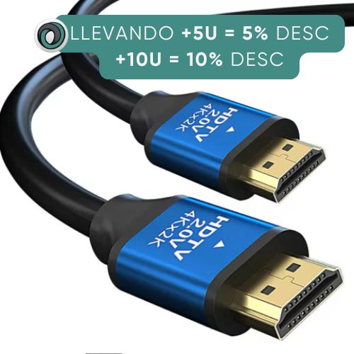 CABLE HDMI 2.0 ULTRA HD 4K X 1,5m (DEP 2)