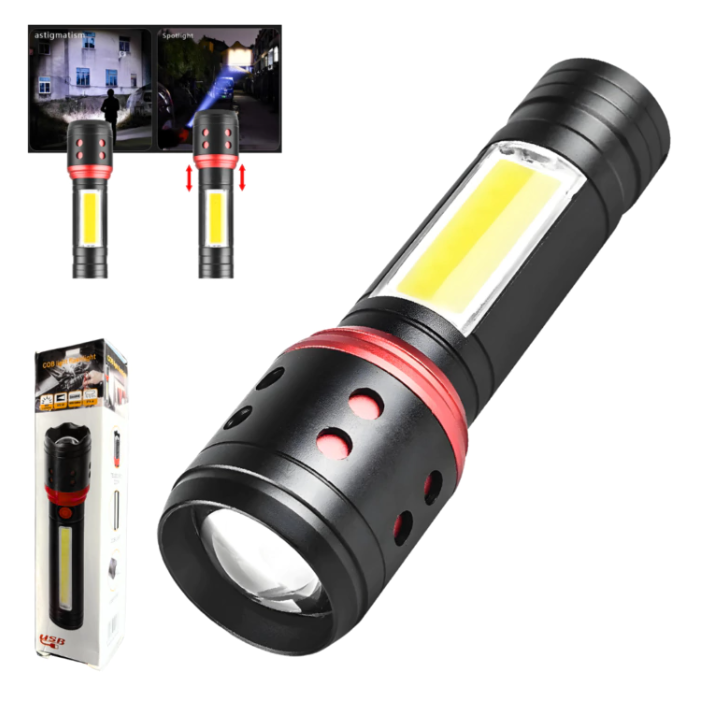 LINTERNA LED RECARGABLE COB LIGHT – Despensa Digital – mayorista ...
