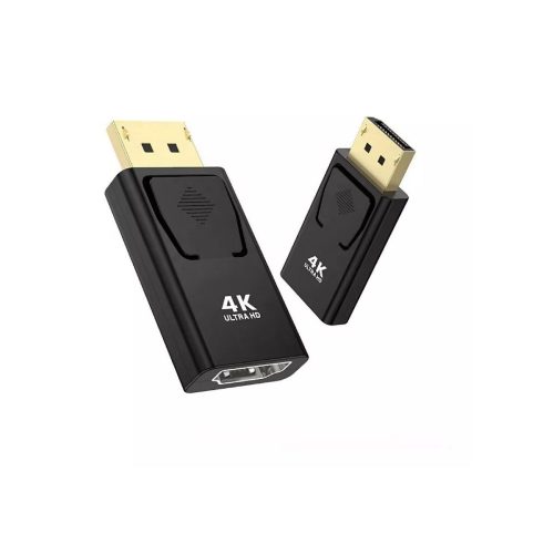 ADAPTADOR 4K DISPLAYPORT MACHO A HDMI HEMBRA INT.CO 06-009
