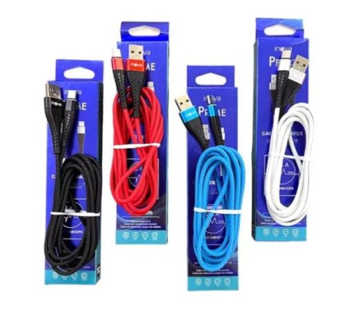 CABLE USB A MICRO USB V8  EN CAJA 1 2.4A METRO INOVA  CAB-2401AP