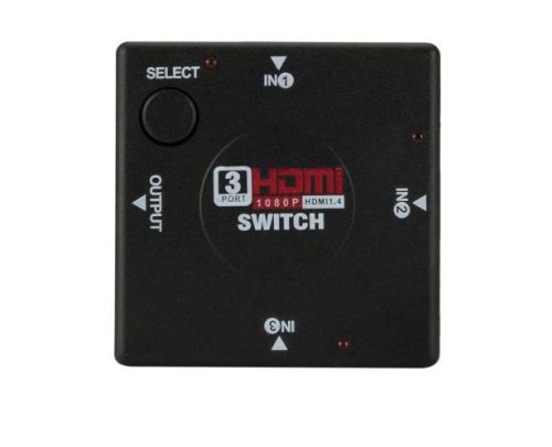 SWITCH HDMI 3 ENTRADAS 1 SALIDA HDTV1.4 HDTV 1080P