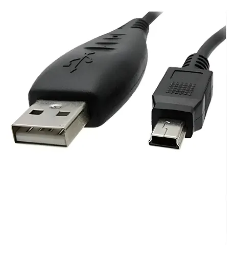 CABLE USB A MINI USB V3 5P PS3 CON FILTRO 1.5 MTS EN BOLSA