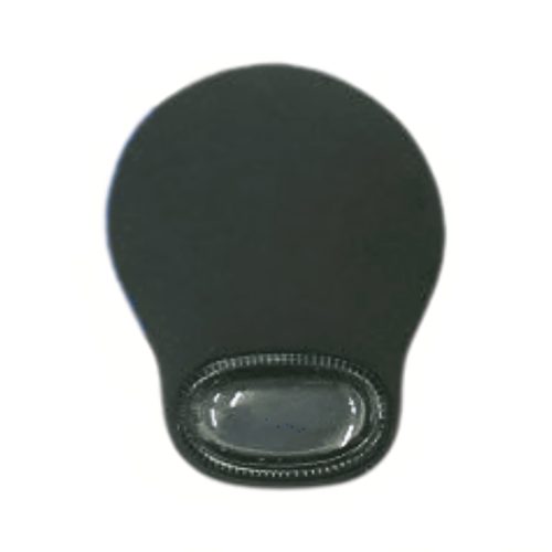 PAD MOUSE CON GEL APOYA MUÑECA INT.CO PREMIUM NEGRO