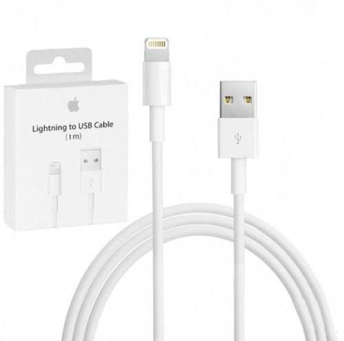 CABLE USB A LIGHTNING IPHONE APPLE 1 MT EN CAJA (DEP 2)