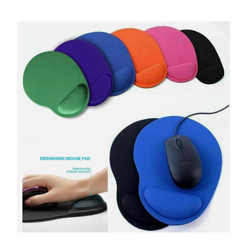 PAD MOUSE CON GEL APOYA BRAZO COLORES CALIDAD BLISTER S-02