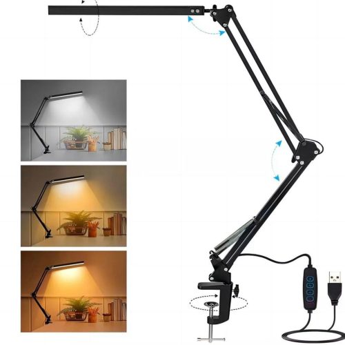 LUZ LED VELADOR LAMPARA DE ESCRITORIO USB