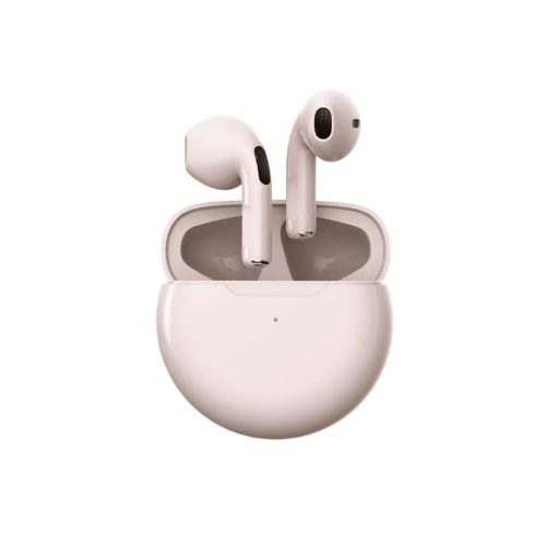 AURICULAR BLUETOOTH 5.1 PRO 6 MANOS LIBRES CANCELACION DE RUIDOS BLANCO