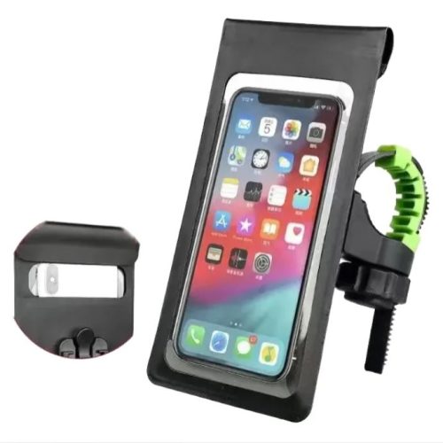 SOPORTE FUNDA IMPERMEABLE 360 PARA BICICLETA 21 X 10.5 CM