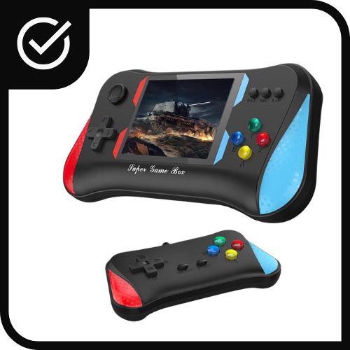 CONSOLA (IMPO+) VIDEO JUEGO SUP 500JUEGOS 1 JOYSTICK 8 BITS