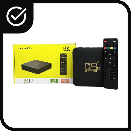 SMART TV BOX 4K 8RAM + 256G CON MAGIS INCLUIDO D9Q Android 13.1