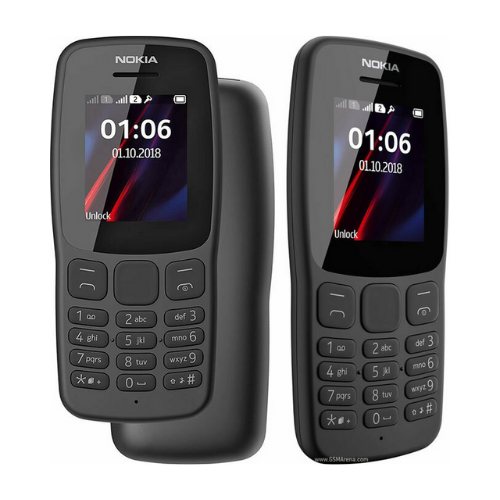 CELULAR NOKIA 106 PANTALLA 1.8" 2G DUAL SIM RADIO FM LINTERNA