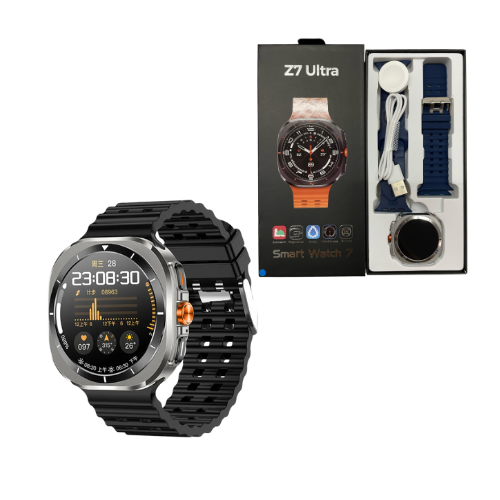 RELOJ INTELIGENTE SMARTWATCH UNCLUYE MALLA Y CARGADOR INALAMBRICO Z7U