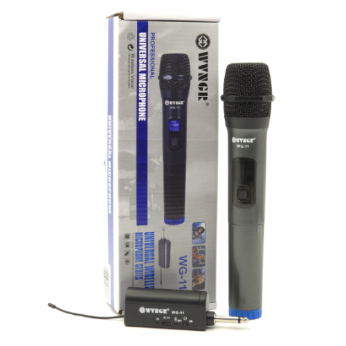 MICROFONO INALAMBRICO DINAMICO PROFESIONAL WVNGR WG-11