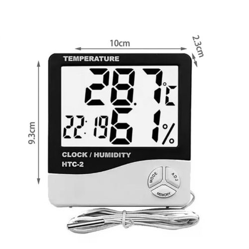 MEDIDOR DE TEMPERATURA HUMEDAD DIGITAL HTC-2