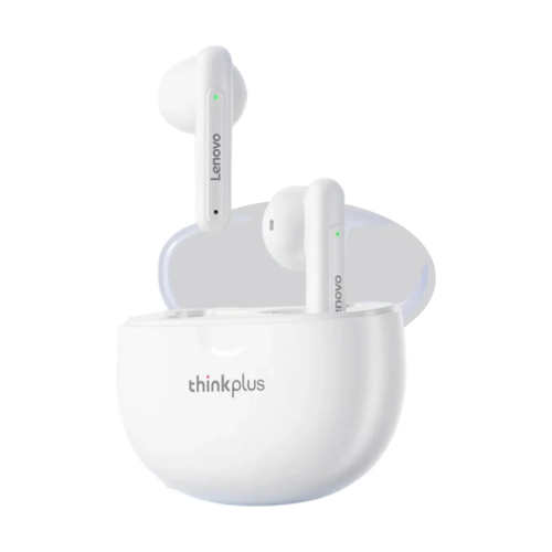 AURICULAR LENOVO BLUETOOTH 5.3 ASISTENTE DE VOZ LP1B 5HS BLANCO