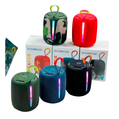 PARLANTE BLUETOOTH ALTAVOZ PORTATIL INALAMBRICO LUZ BOOMS350 SPEAKER