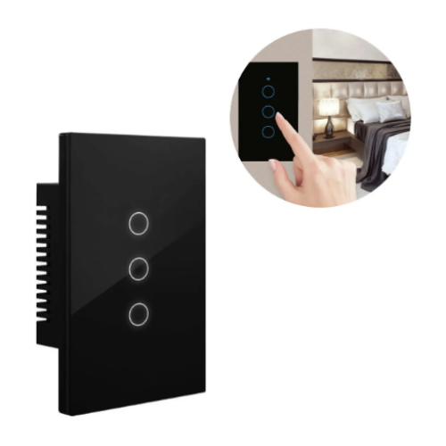 TECLA INTERRUPTOR INTELIGENTE TACTIL SMART 3 VIAS ONICA