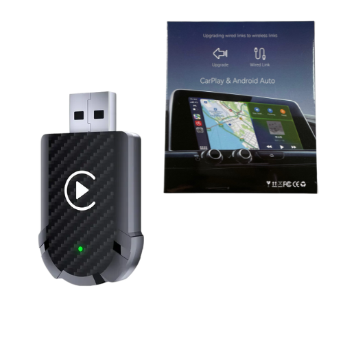 CAR PLAY Y ANDROIID AUTO INALAMBRICO 2 EN 1 ADAPTADPR USB