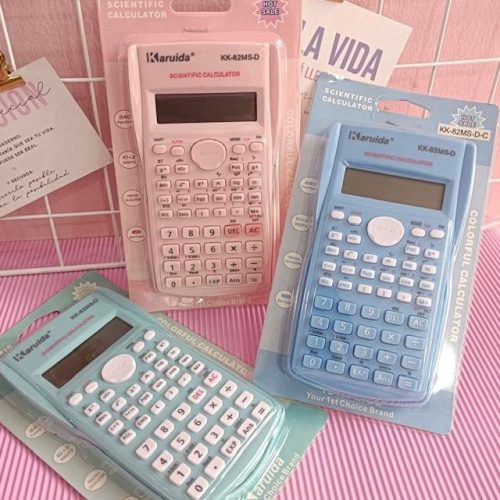 CALCULADORA CIENTIFICA KK-82MSCOL 240 FUNCIONES COLORES 031-6001