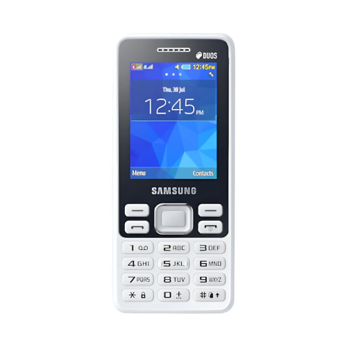 CELULAR SAMSUNG SM-B350E PANTALLA 2.4 DUAL SIM 2GB BLUETOOTH RADIO LINTERNA BLACO