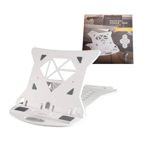 BASE SOPORTE NOTEBOOK TABLET REGULABLE INCLINABLE GIRATORIO 11" A 15" SOPORTER