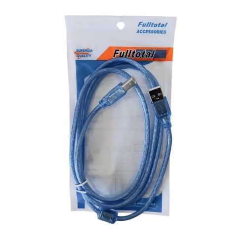 CABLE IMPRESORA A/B USB 2.0 1.8 MTS CON FILTRO REFORZADO FULLTOTAL 003-1088
