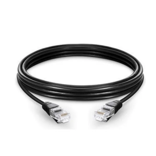 CABLE DE RED UTP 1 MTS PATCH CORD CAT5 NEGRO