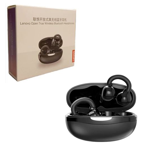 AURICULAR BLUETOOTH CLIPBUDS 5.4 LENOVO MANOS LIBRES EA330 NEGROS 40MAH ESTUCHE 300 MAH