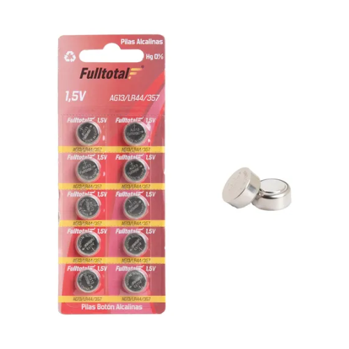 PILA ESPECIAL LR44 AG13 357 FULLTOTAL ALCALINA 1.5V