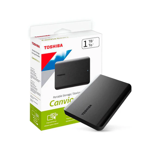 DISCO RIGIDO EXTERNO TOSHIBA 1TB CANVIO BASICS
