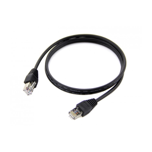CABLE DE RED UTP 1 MTS PATCH CORD CAT5 NEGRO