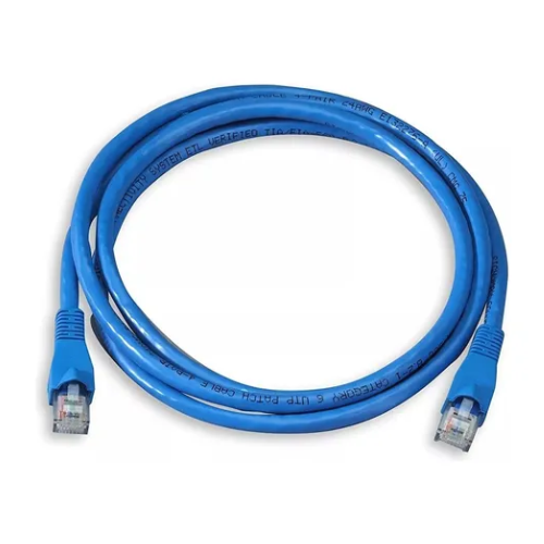 CABLE DE RED UTP 1 MTS PATCH CORD CAT5 AZUL