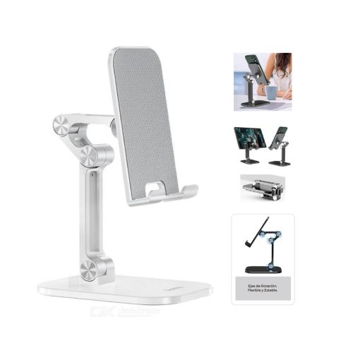 SOPORTE TABLET Y CELULAR HOLDER UNIVERSAL SKYWAY BLANCO