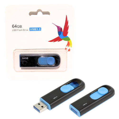 PEN DRIVE 64GB USB 3.2 FLASH DRIVE