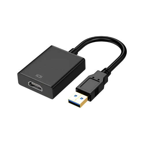 ADAPTADOR USB 3.0 MACHO A HDMI HEMBRA DRIVER EN EL ADAPTADOR