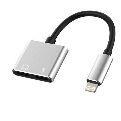 CABLE ADAPTADOR LIGHTNING MACHO A AURICULAR CARGA TIPO C Fulltotal iPhone CABLE
