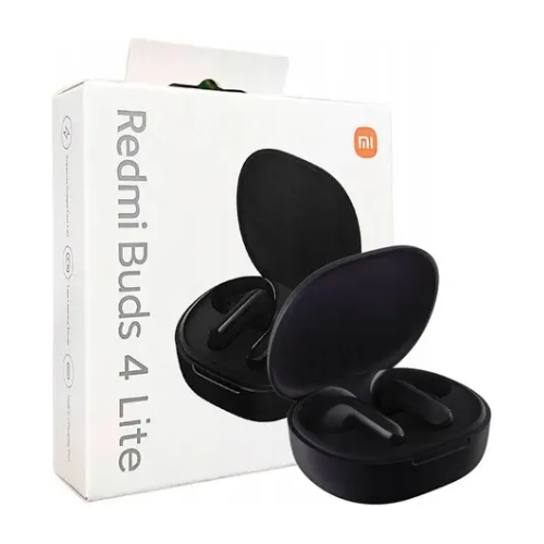 AURICULAR BLUETOOTH INALAMBRICO XIAOMI REDMI BUDS 4 LITE NEGRO