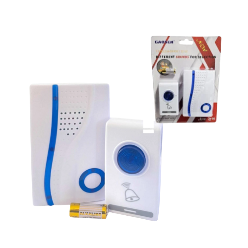 TIMBRE INALAMBRICO GAOSEN CON INTERRUPTOR INALAMBRICO A PILA