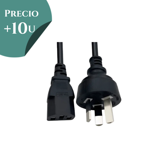 CABLE PC INTERLOCK POWER TRIPOLAR HEMBRA.- MACHO 220V *** PRECIO COMPRANDO + 5 UNIDADES ***