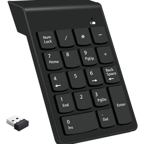 TECLADO NUMERICO MINI INALAMBRICO 18 TECLAS