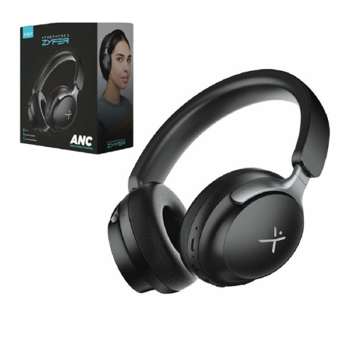 AURICULAR BLUETOOTH INALAMBRICO 5.0 ZYFER XAEA RECARGABLE ANC NEGRO