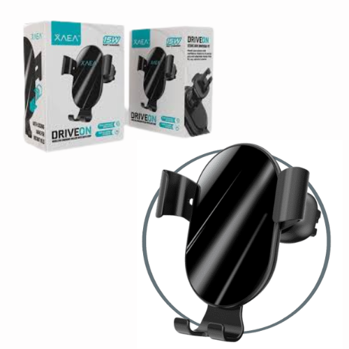 CARGADOR INALAMBRICO HOLDER AUTO DRIVEON XAEA 15W HT-532